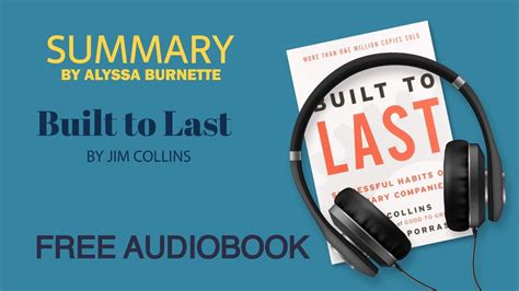 Summary Of Built To Last By Jim Collins Free Audiobook Youtube