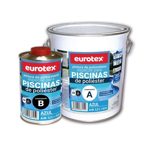 Pack Pintura Poliuretano Alifático Piscinas de Poliéster