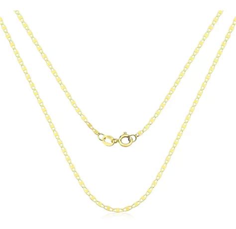 Cadena tipo cordón Piastrine de 50 cm oro de 18 quilates para mujer