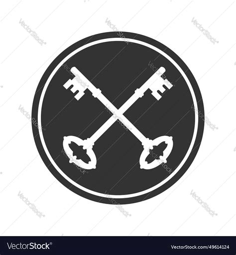 Keys sign Royalty Free Vector Image - VectorStock