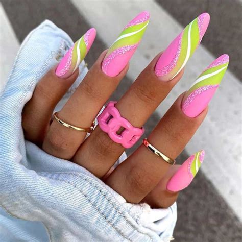 Pink Nail Designs 2022 Summer