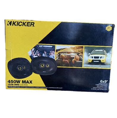 Kicker Csc Csc Car Audio X Way Full Range Stereo