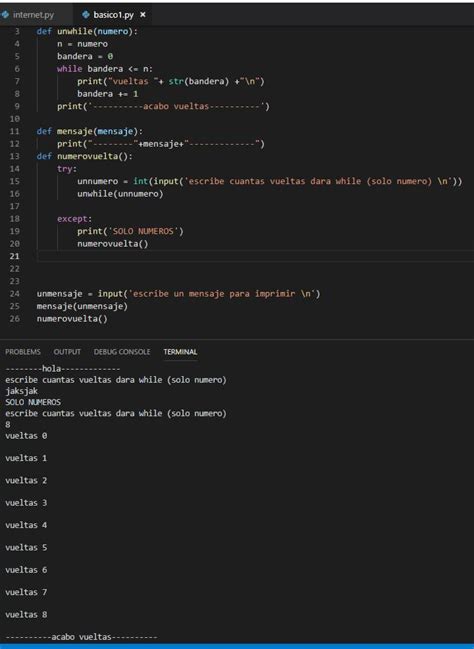 Funciones En Python Y While Tutorial Python 2 Un Programador