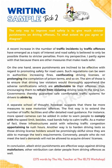 The only way to improve road safety | IELTS Writing Task 2