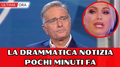 Paolo Bonolis La Drammatica Notizia Pochi Minuti Fa Sonia Bruganelli