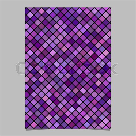 Purple Abstract Digital Diagonal Stock Vector Colourbox