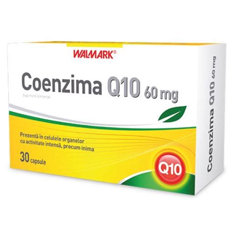 Coenzima Q10 60mg Walmark 30 Capsule EMAG Ro