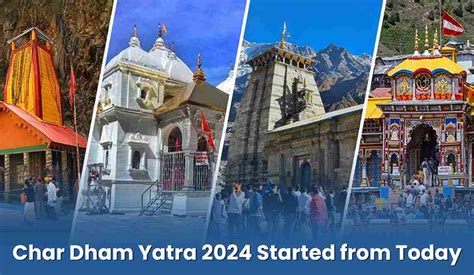 Char Dham Yatra 2024 Started from Today, See all the Information Here - Stackumbrella.com