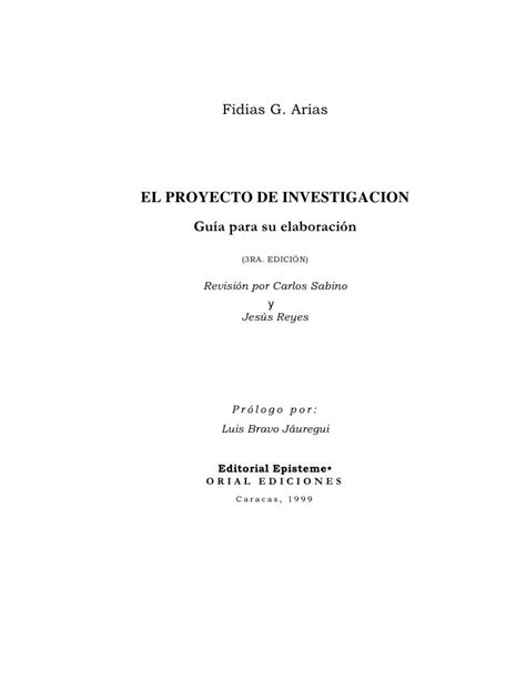 Portada De Un Proyecto De Investigacion Ejemplo Nuevo Ejemplo