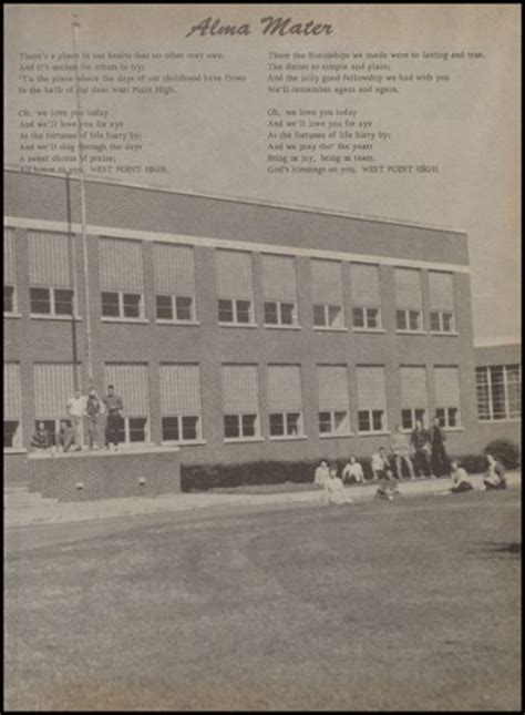 Explore 1958 West Point High School Yearbook, West Point GA - Classmates