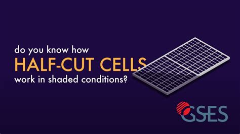 How Half Cut Solar Cells Work In Shaded Conditions Youtube