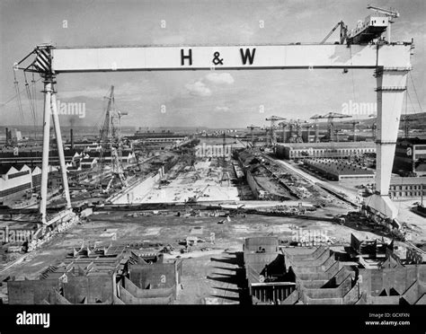 Buildings and Landmarks, Belfast. Belfast Shipyard of Harland and Wolff ...