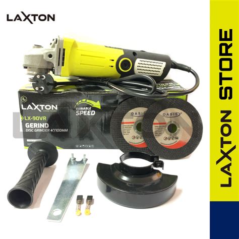 Jual LAXTON LX90VR Mesin Gerinda Tangan Listrik 4 Variable Speed Angle