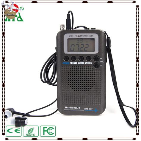 Ven Hrd Portable Radio Rechargeable Full Band Radio Aircraft Band