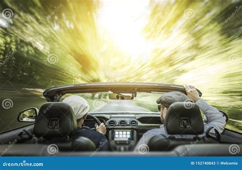 Gay Couple Summer Road Trip Stock Image Image Of Drive Love