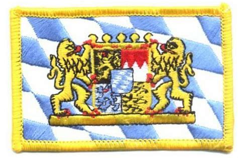 Flaggen Aufnäher Patch Freistaat Bayern Löwen Fahne Flagge eBay