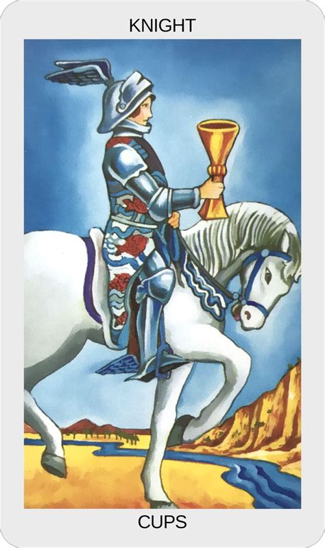 Рыцарь чаш Кубков, Универсальное Радужное Таро Райдера Уэйта (Radiant ...