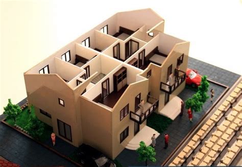 Demountable Scale Model Villa Architectural Scale Models