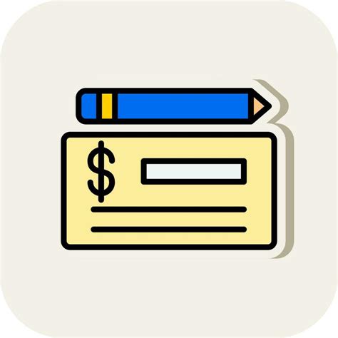 Cheque Vector Icon Design 25603493 Vector Art At Vecteezy