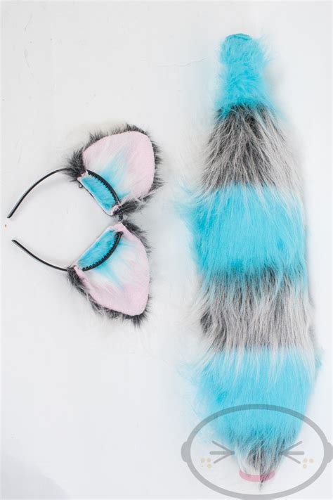 Fluffy Movie Cheshire Cat Ear And Tail Set Cosplay By Lemonbrat