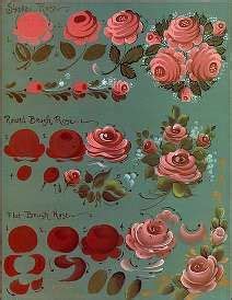 1000+ images about Painting roses tutorial on Pinterest | How To Paint ...