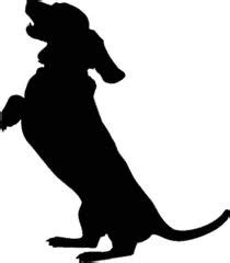 Sausage Dog Silhouette at GetDrawings | Free download