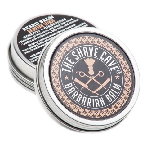 Barbarian Balm Beard Balm Signature Citrus 20oz Shave Cave