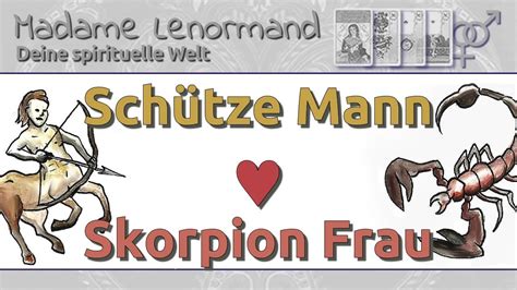 Sch Tze Mann Skorpion Frau Liebe Und Partnerschaft Youtube