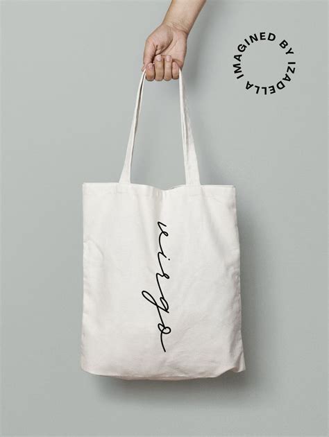 Virgo Tote Bag Astrological Sign Tote Bag Zodiac Sign Tote Bag Virgo