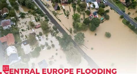 Storm Boris Lashes Central Europe Drone Footage Shows Major Flooding