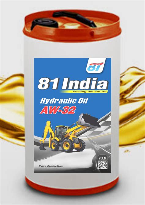 81 India Heavy Vehicle AW32 Hydraulic Lubricant Oil For Industrial