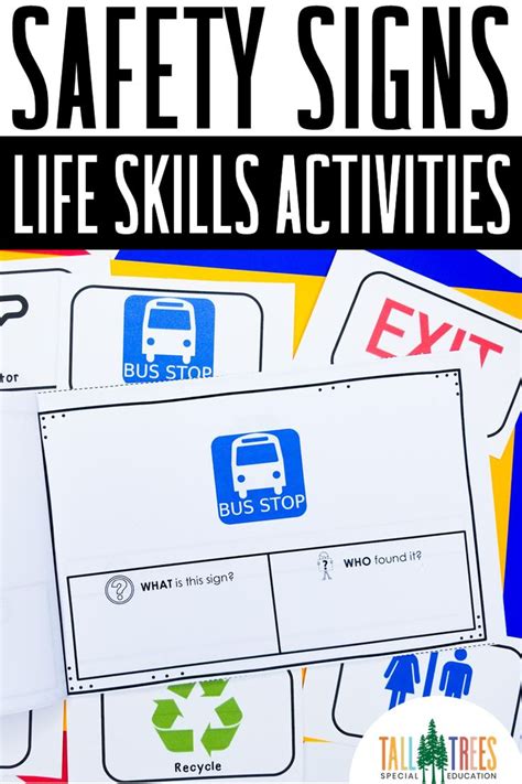 Community And Safety Signs Special Education Life Skills Activities