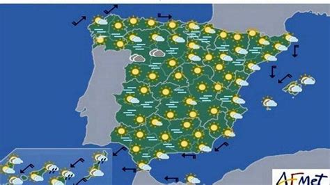 Aemet Pron Stico Del Tiempo En Toda Espa A Para Este Viernes