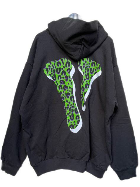 Rodman×vloneロッドマン×ヴィーロンcheetah Hair Hoodie Black 夜型大型セレクトショップ American