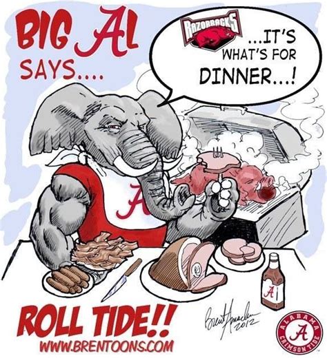 Its Whats For Dinner Alabama Football Roll Tide Crimson Tide Football