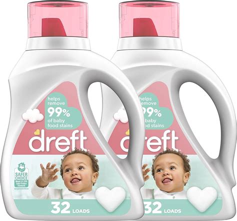 Dreft Stage 2 Active Baby Liquid Laundry Detergent 128 Fl 50 OFF