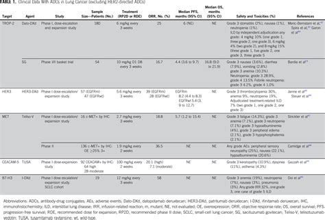 Antibody Drug Conjugates For Lung Cancer Payloads And Progress