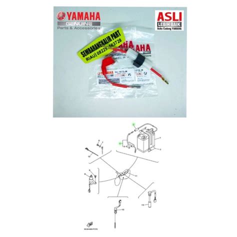 Jual WIRE PLUS LEAD AND FUSE HOLDER ASSY YAMAHA RXK RXS RXT YT 115