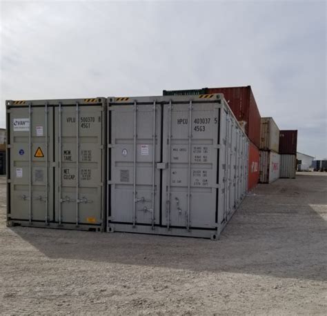 New 40′ High Cube With Side Doors New Used Sea Can Shipping Containers For Sale Cantrans