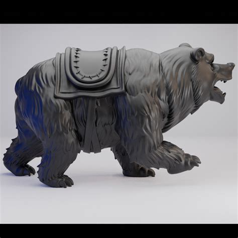 Hot Goblin 戦車熊B ミニチュア ホットゴブリン 騎乗 動物 フィギュア