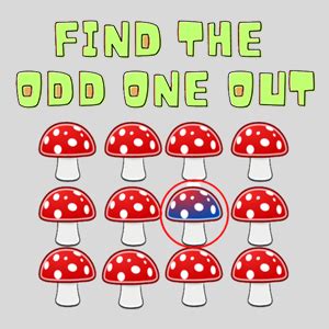 🕹️ Play Odd One Out Game: Free Online Object Comparison Find The ...