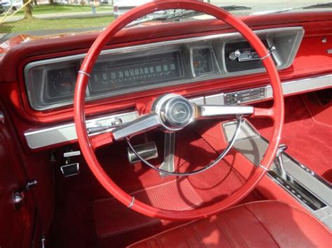 1966 Chevrolet Impala Ss Convertible Regal Red With Red Interior