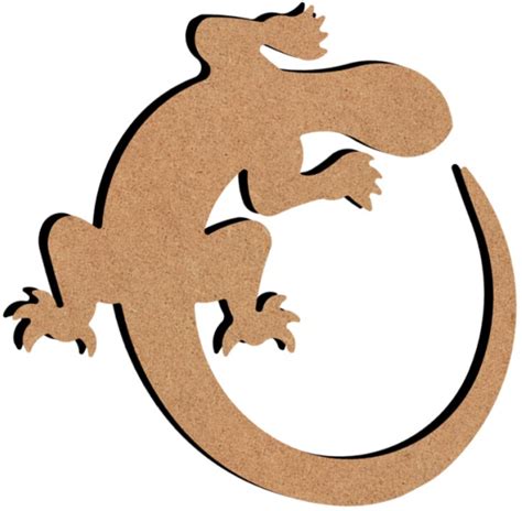 Mdf Figuur Salamander Cm Hobbygroep