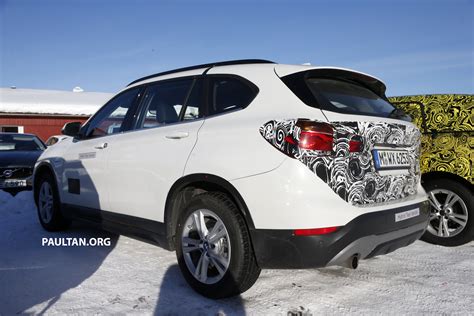 SPYSHOTS BMW X1 Plug In Hybrid Testing On Snow BMW X1 Plug In Hybrid