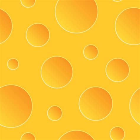 Premium Vector Cheese Texture Vector Seamless Pattern