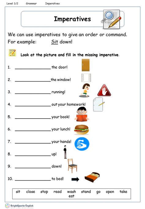 Nouns Worksheet – English Treasure Trove