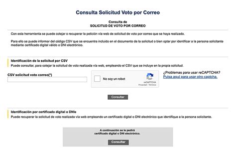 Cómo Solicitar El Voto Por Correo Con El Certificado Digital Ramón Alonso