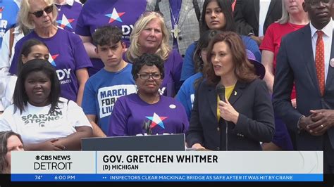 Governor Whitmer Signs Red Flag Bill Into Law Youtube