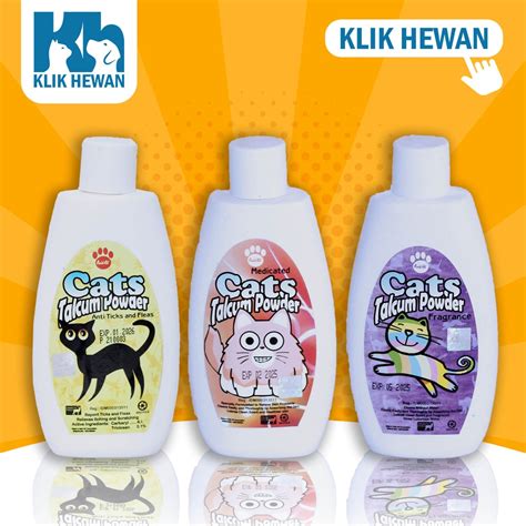 Jual CAT POWDER All Varian Bedak Kucing 100gr Fragrance Anti Tick