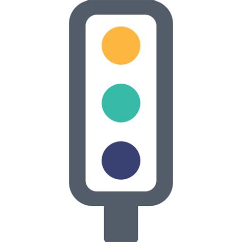 Signal lights Generic color fill icon